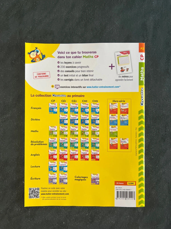 Livre scolaire - maths CP