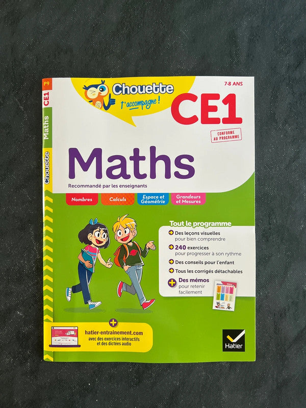 Livre scolaire - maths CE1