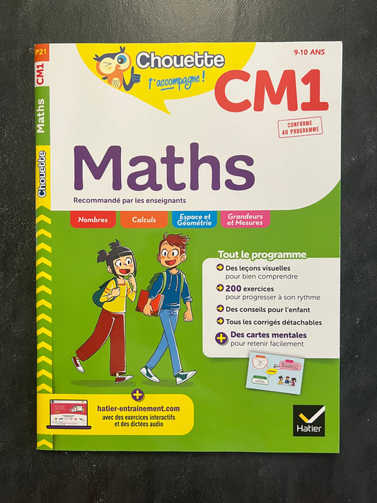 Cahier de maths - CM1