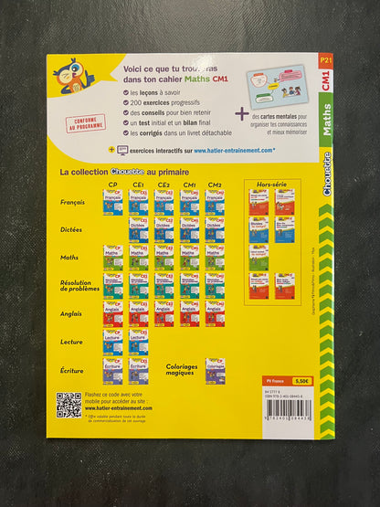 Cahier de maths - CM1