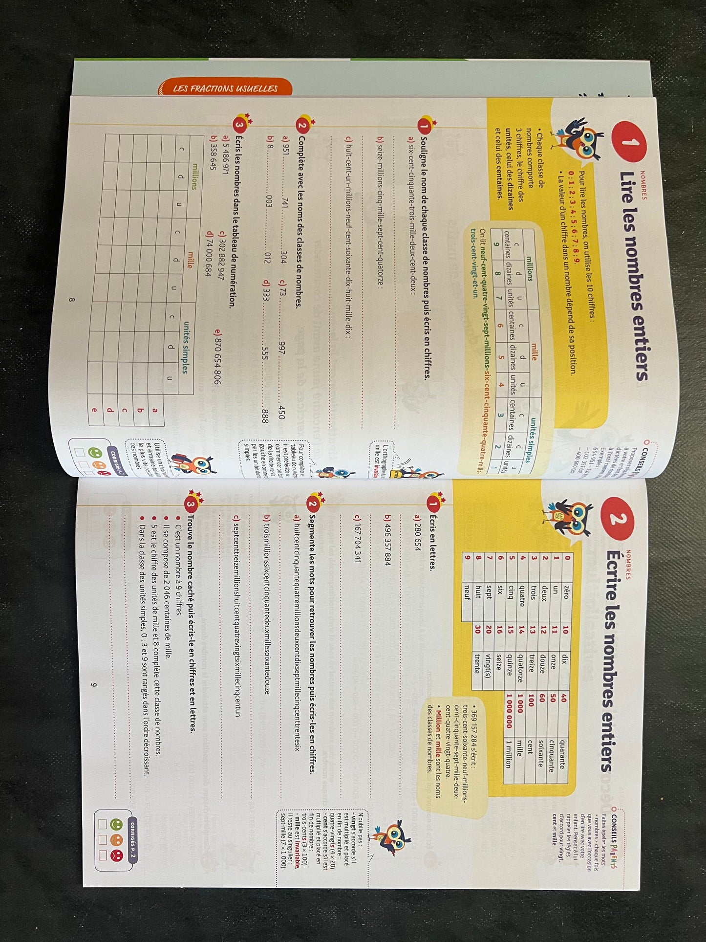 Cahier de maths - CM1