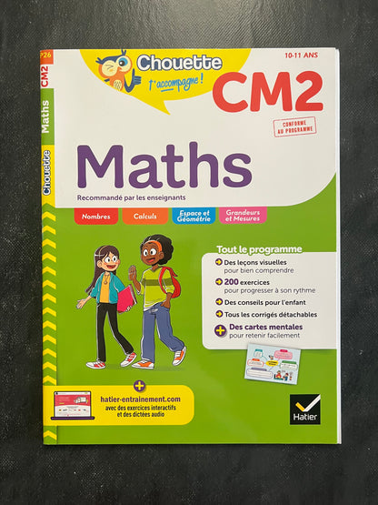 Cahier de maths - CM2