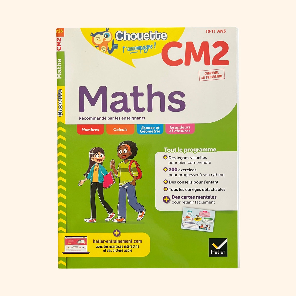 Cahier de maths CM2 - Exercices et révisions
