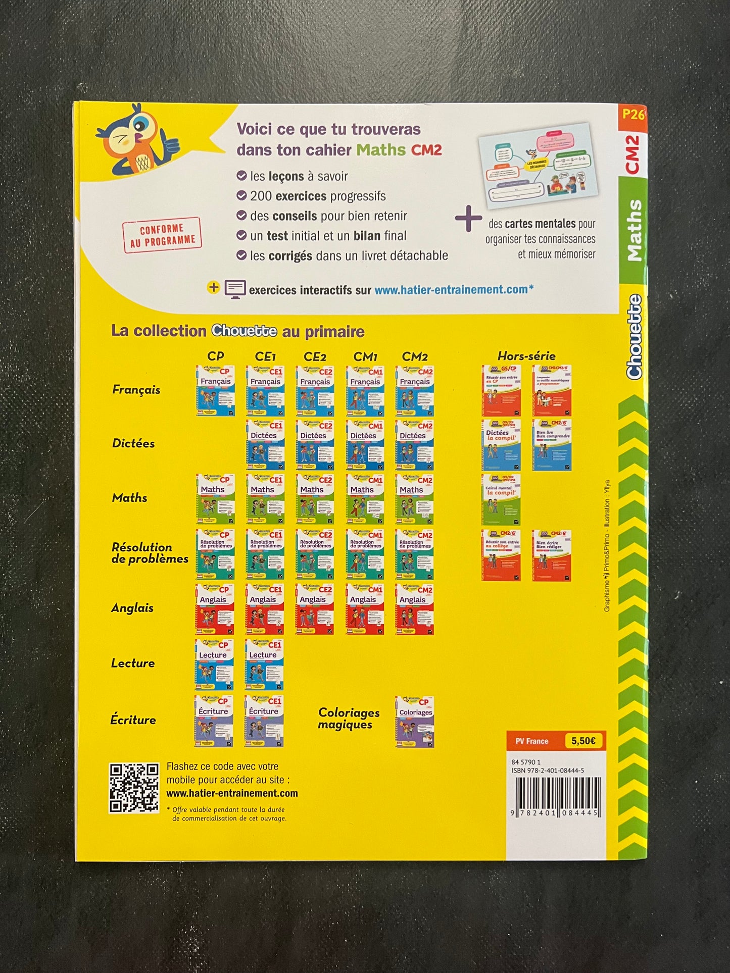 Cahier de maths - CM2