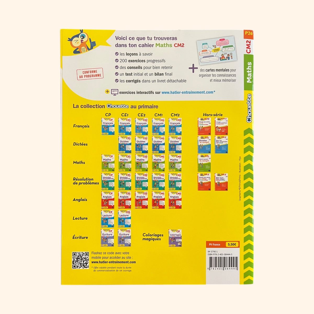 Cahier de maths CM2 - Exercices et révisions