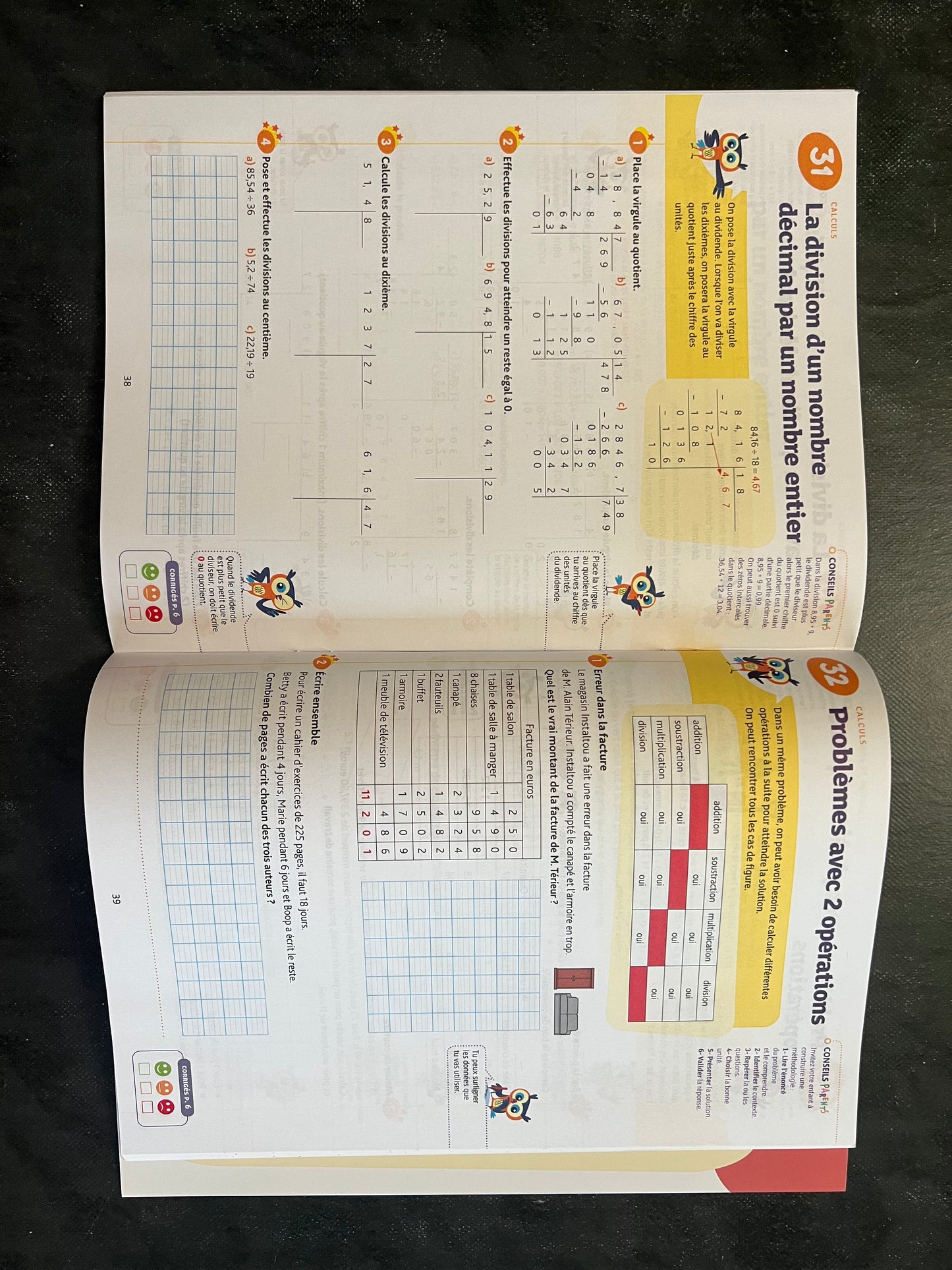 Cahier de maths - CM2