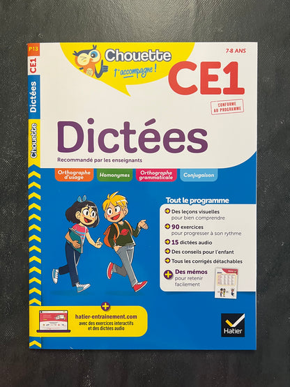 Cahier de dictées - CE1