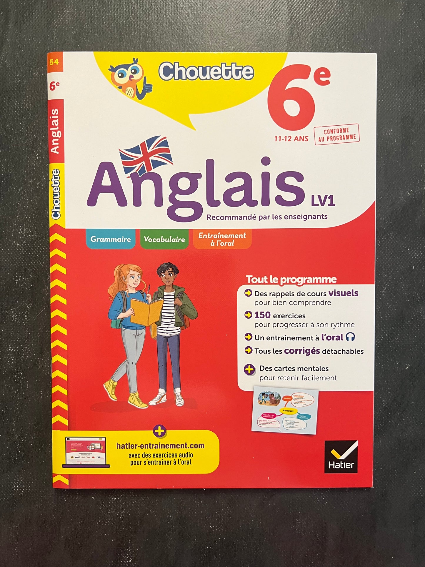 Cahier d'anglais - 6e