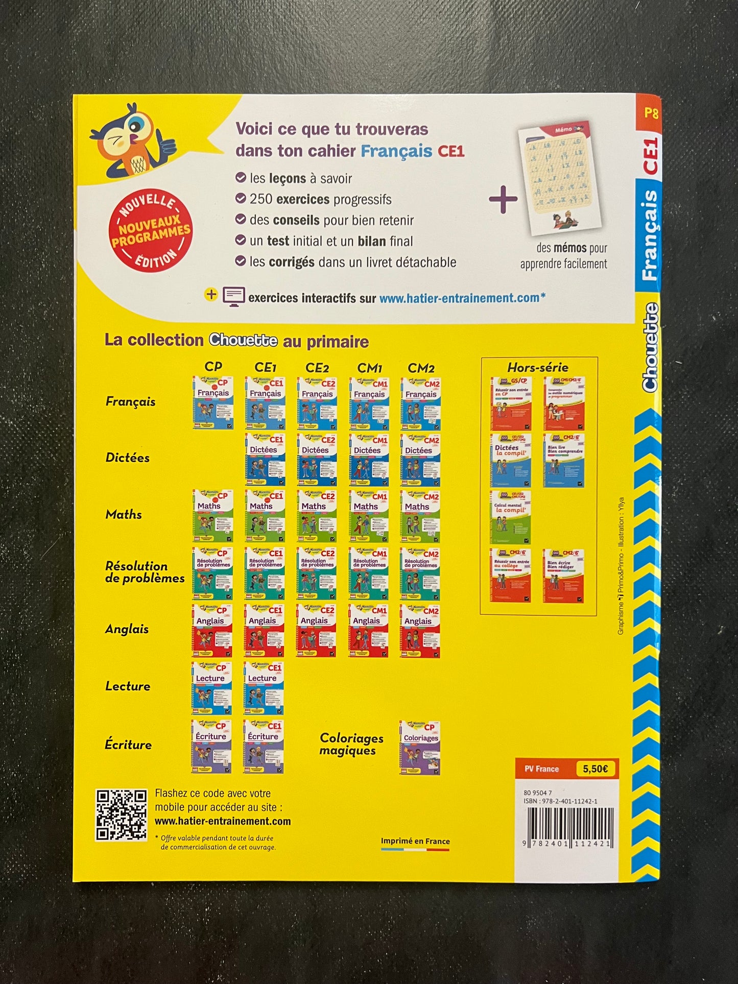 Cahier de français - CE1