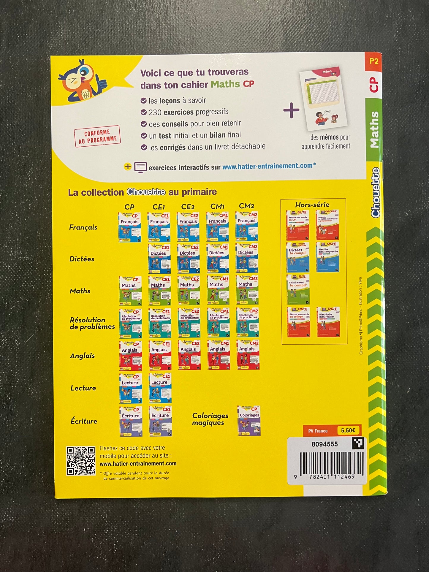 Cahier de maths - CP