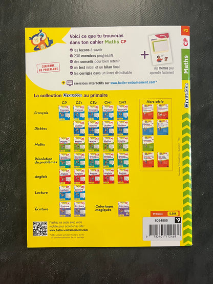 Cahier de maths - CP