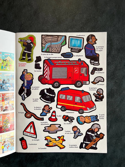 Mes docs à coller - les pompiers