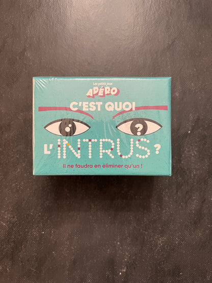 Les petits jeux apéro - c'est quoi l'intrus ?