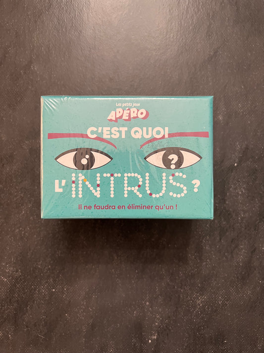Les petits jeux apéro - c'est quoi l'intrus ?