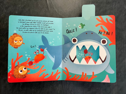 Livre croque -  Colin le requin cherche des copains