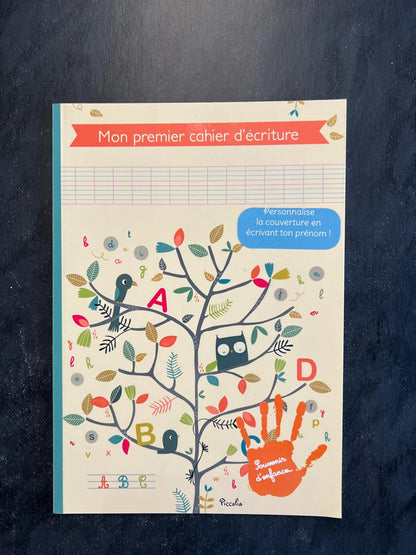 Mon premier cahier d’écriture