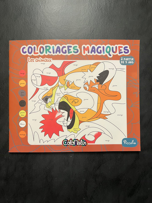 Coloriages magiques - les animaux