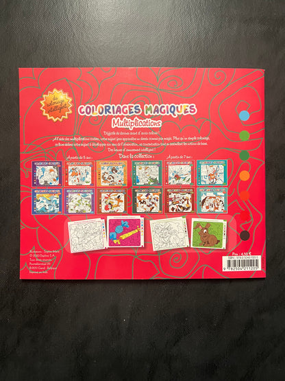 Coloriages magiques - multiplications