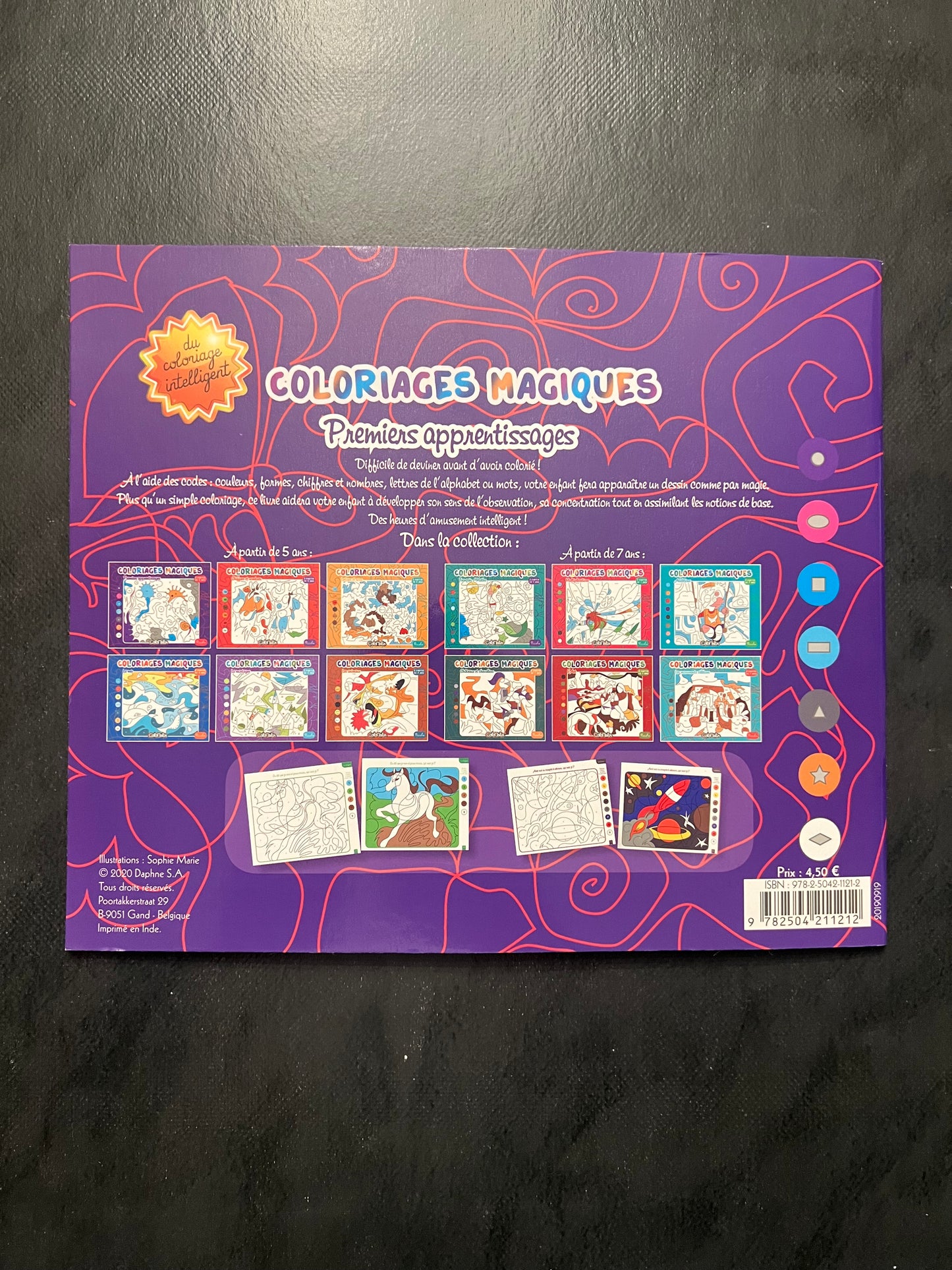 Coloriages magiques - premiers apprentissages