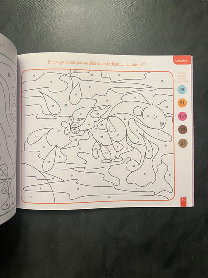 Coloriages magiques - premiers apprentissages