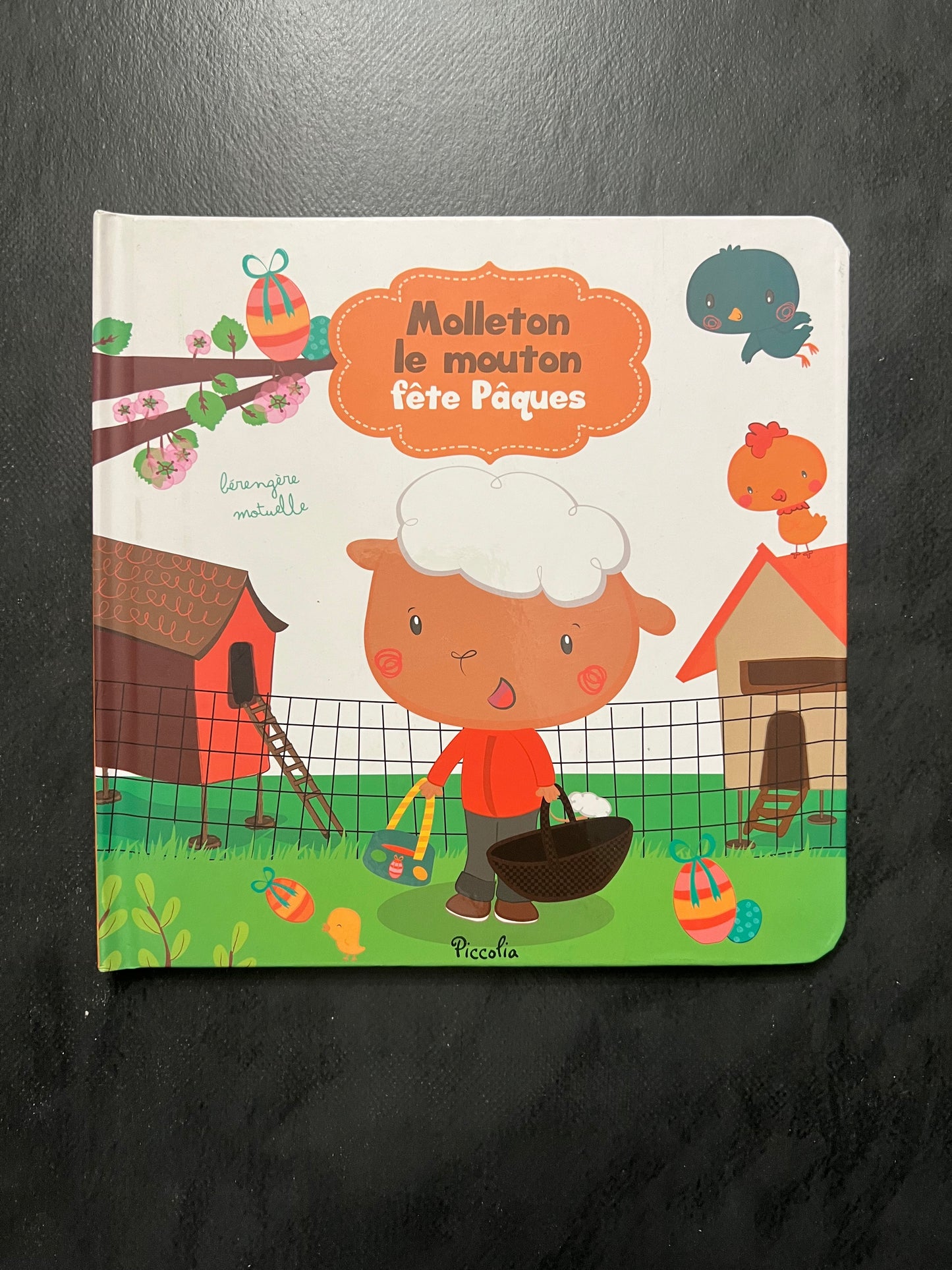 Molleton le mouton fête Pâques