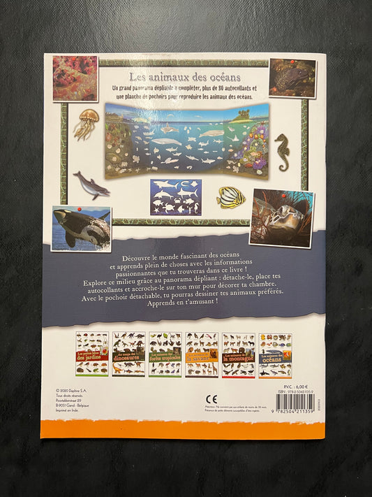 Livre d’activités - les animaux des océans