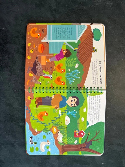 Livre à volets - la ferme