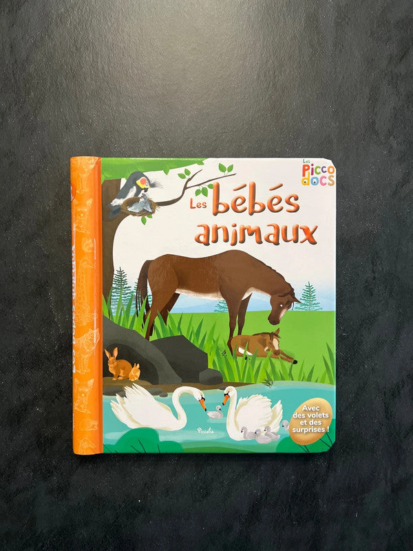 Livre à volets - les bébés animaux