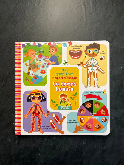 Mon grand livre d’apprentissage - le corps humain