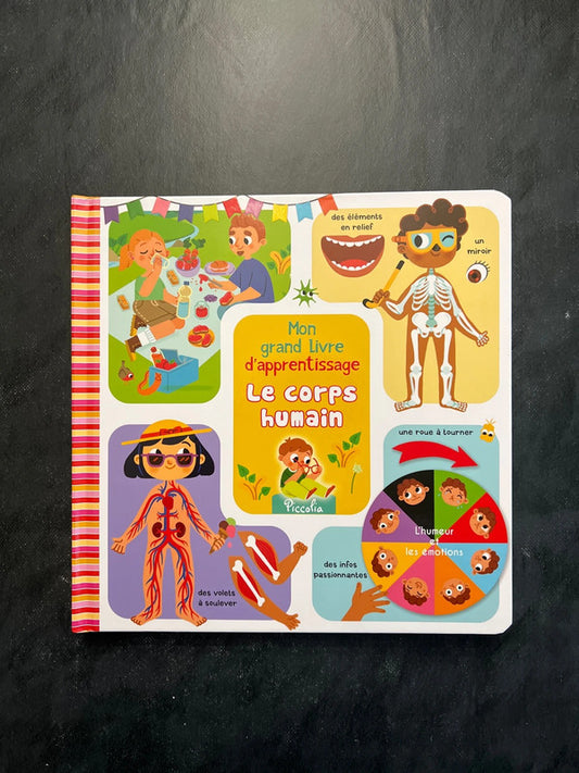 Mon grand livre d’apprentissage - le corps humain
