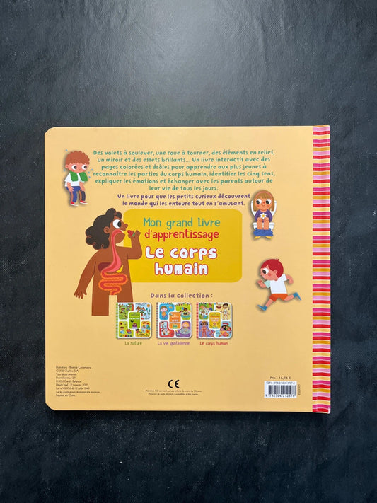 Mon grand livre d’apprentissage - le corps humain