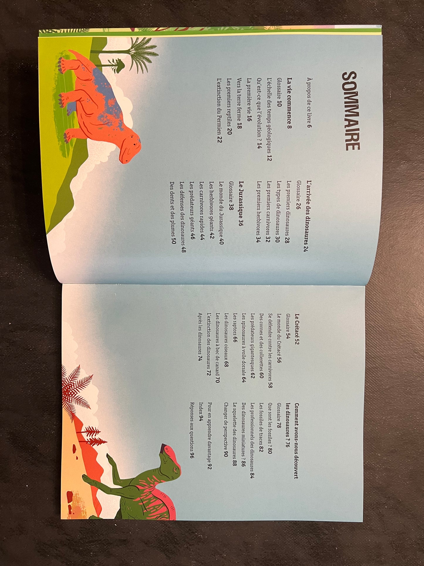 Les dinosaures en 3 minutes chrono