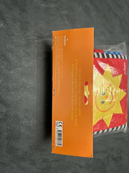 Livre en tissu - touche à tout