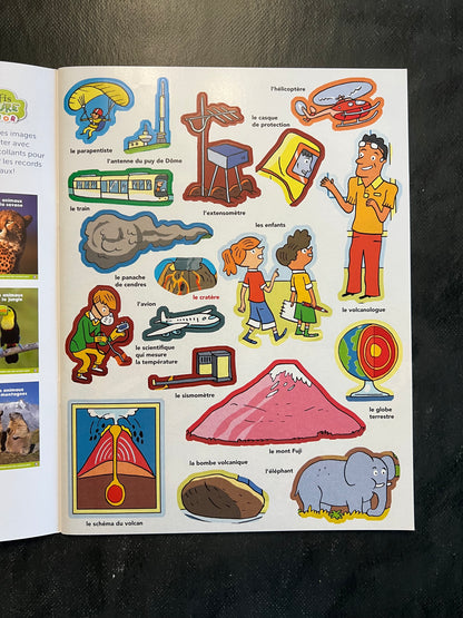 Mes p'tits docs à coller - les volcans