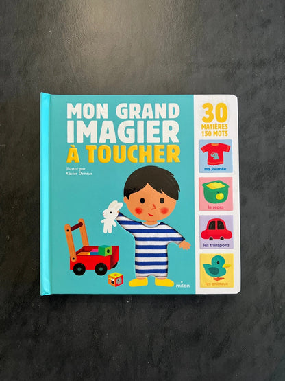 Mon grand imagier à toucher