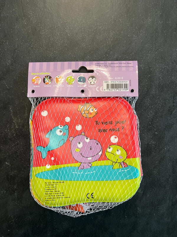 Livre de bain - le poisson clown