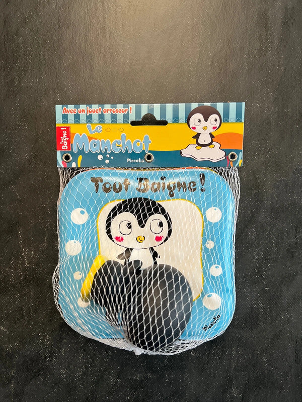 Livre de bain - le manchot