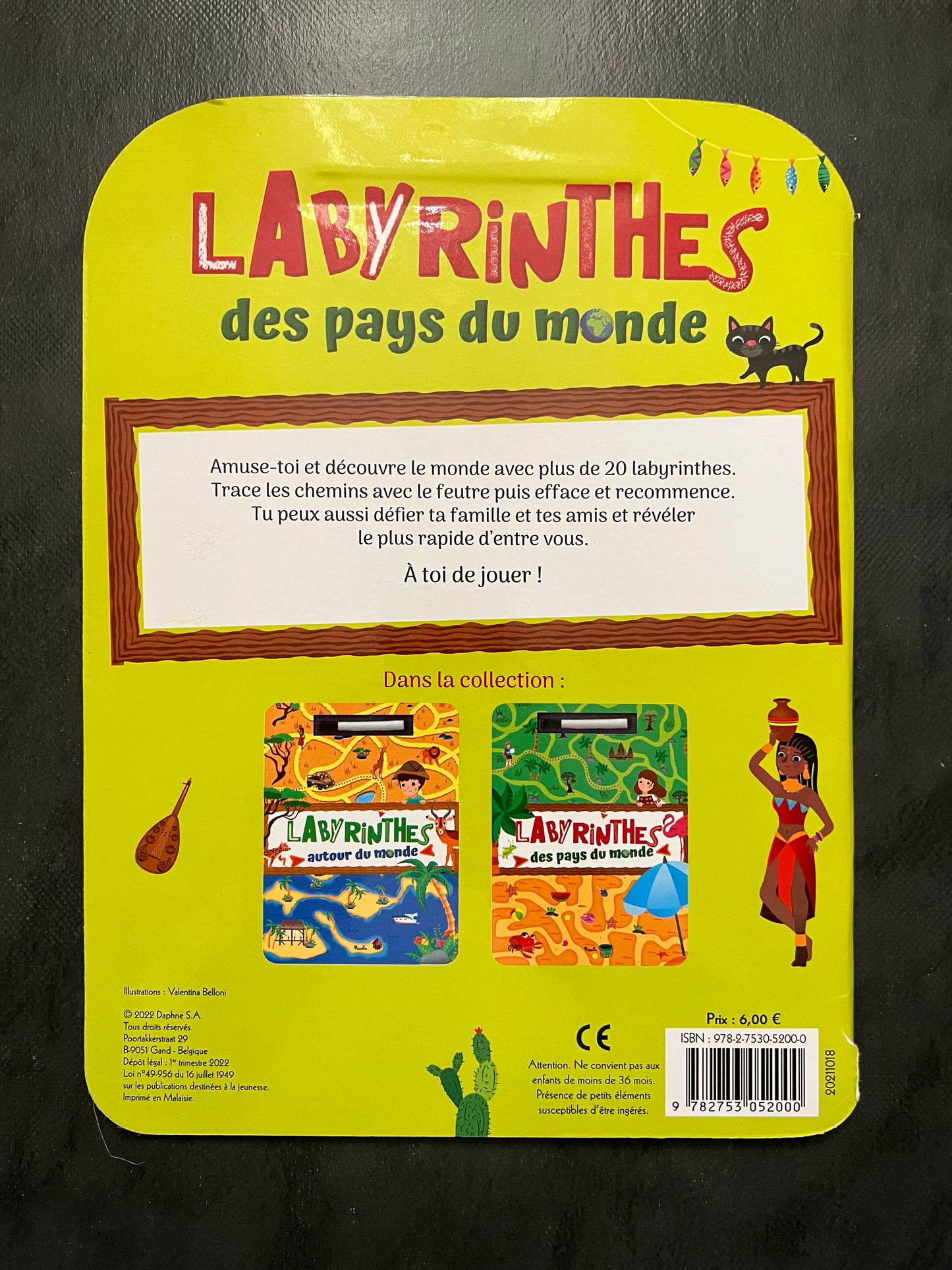 Labyrinthes des pays du monde