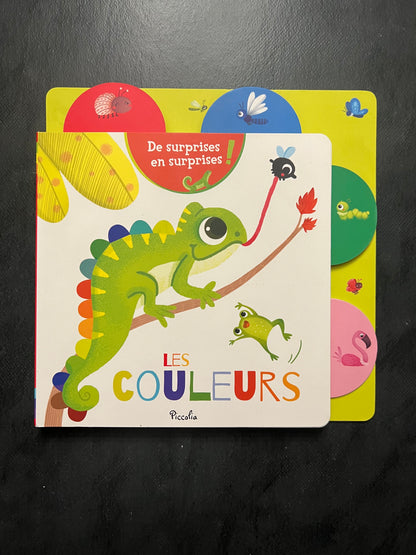 Livre cartonné - les couleurs
