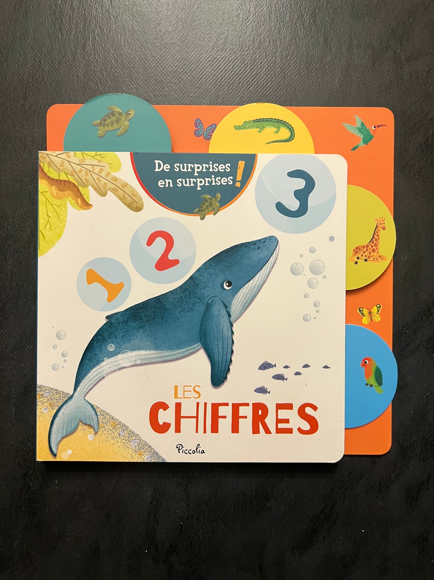 Livre cartonné - les chiffres