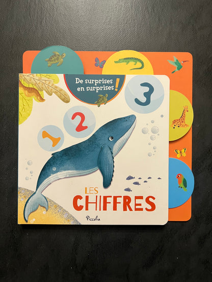 Livre cartonné - les chiffres