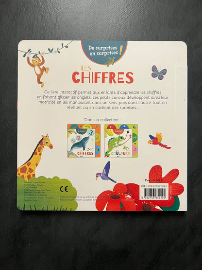 Livre cartonné - les chiffres