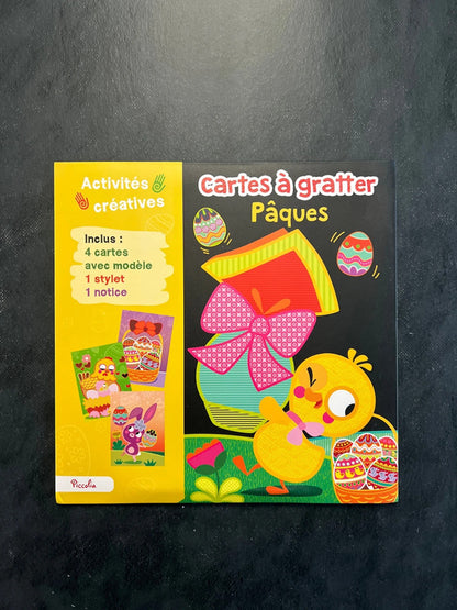Cartes à gratter - Pâques