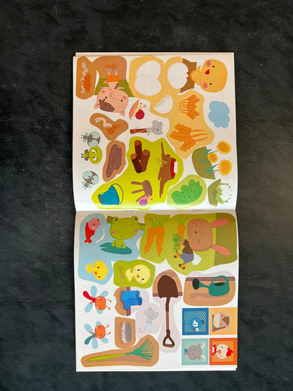 70 autocollants - à la ferme