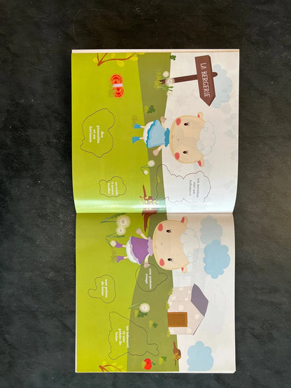 70 autocollants - à la ferme