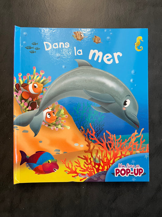 Mon livre pop-up - dans la mer