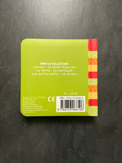 Livre à volets - la forêt tropicale