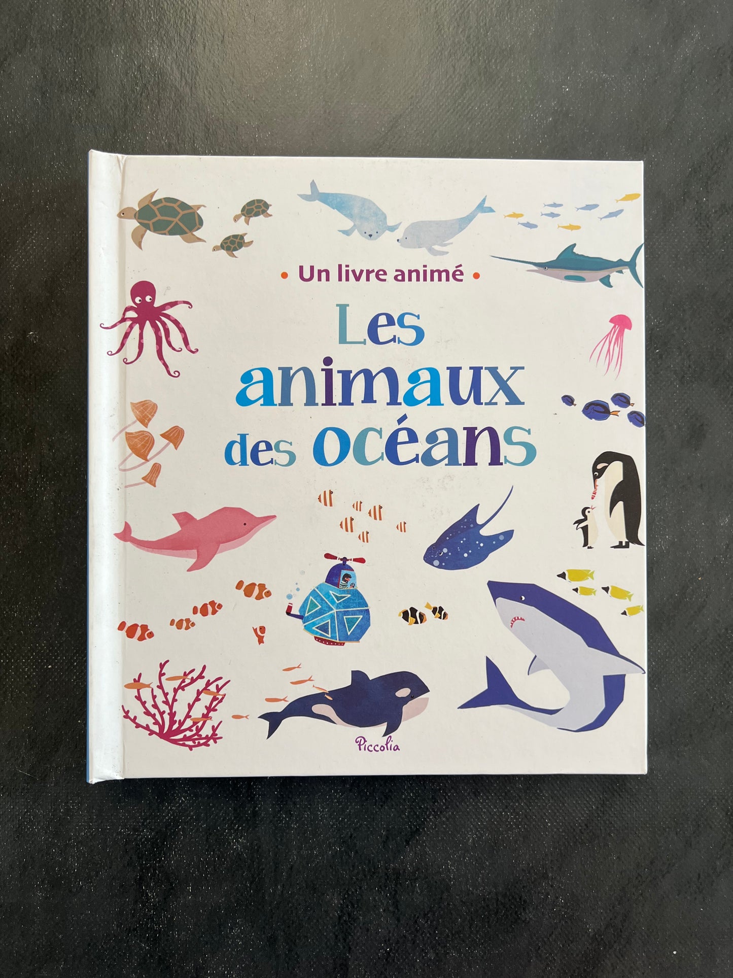 Livre animé - les animaux des océans