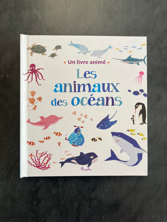 Livre animé - les animaux des océans