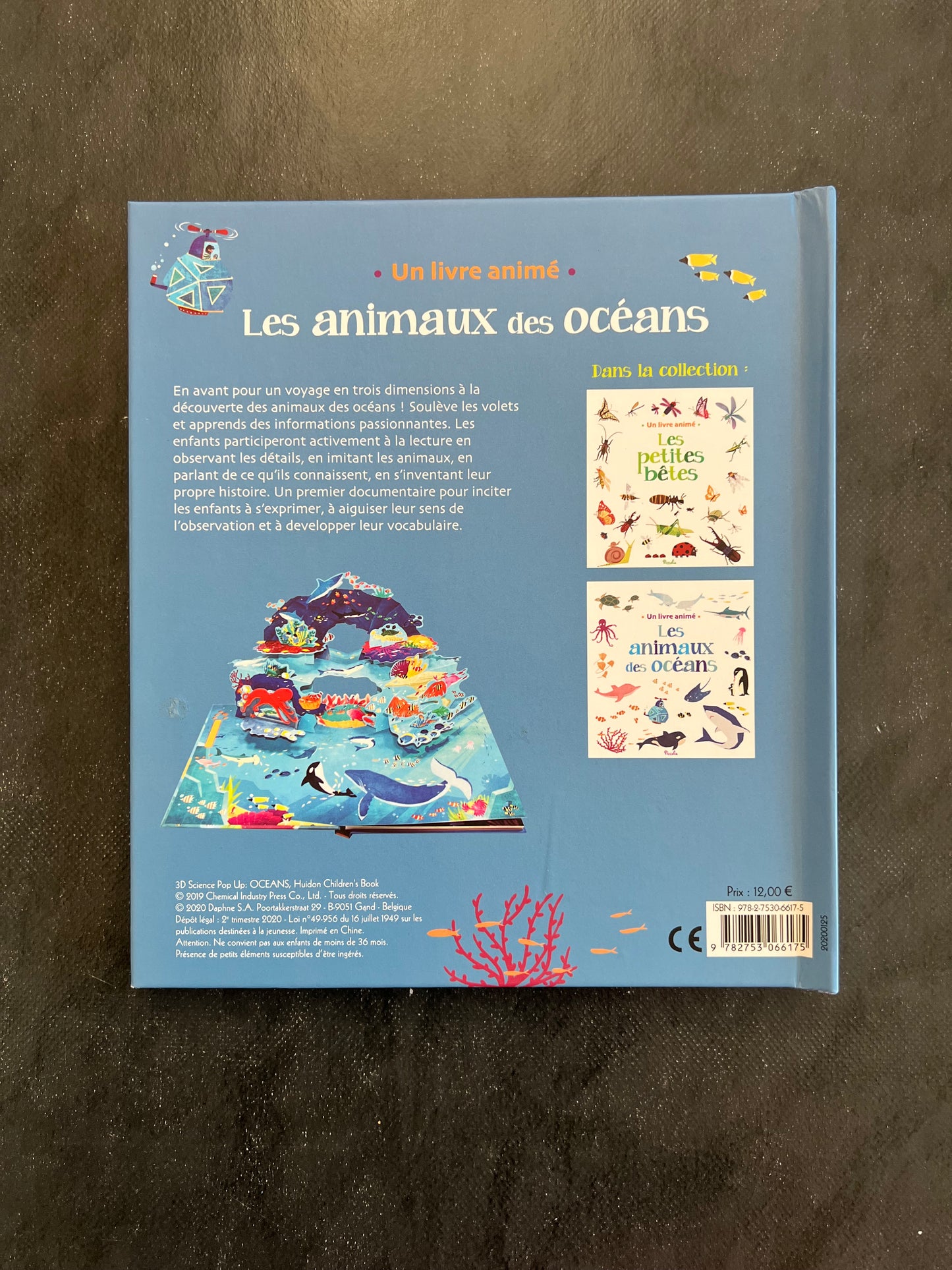 Livre animé - les animaux des océans